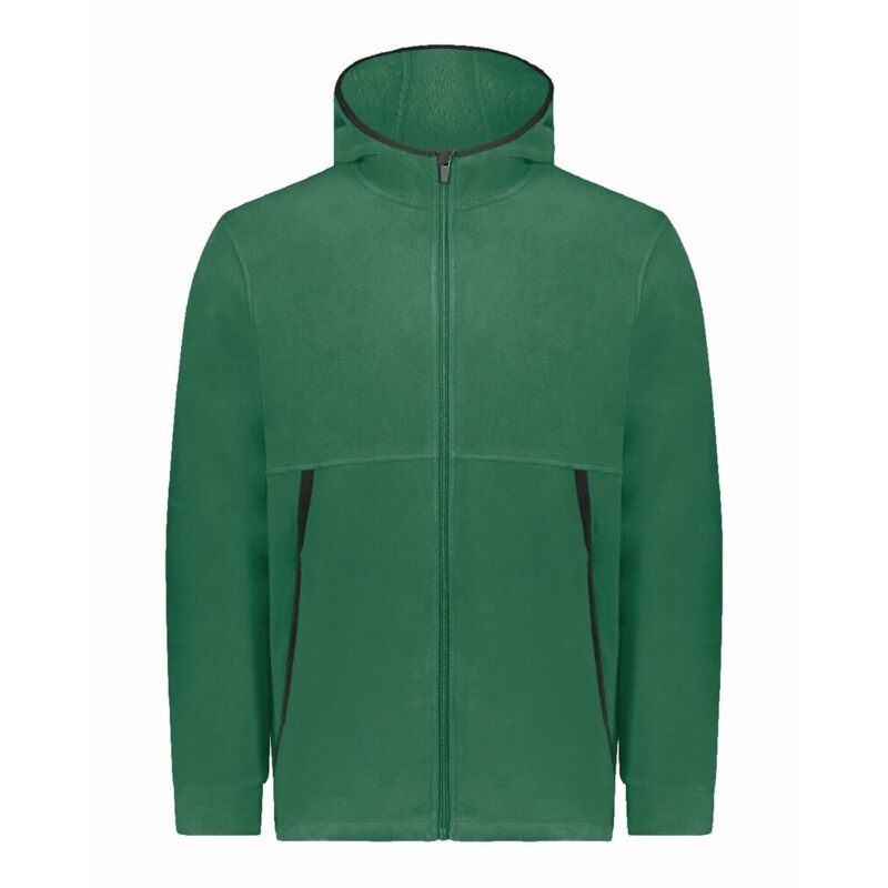 Unisex Eco Revive™ Polar Fleece Hooded Full-Zip Jacket Thumbnail