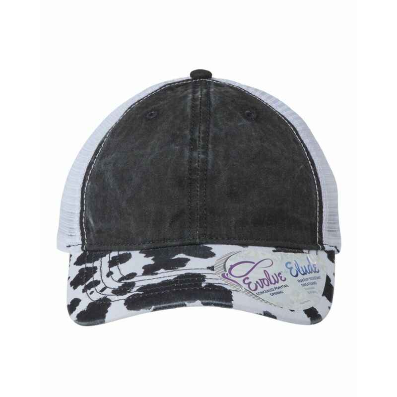 Women's Printed Bill with Mesh Back Cap Thumbnail