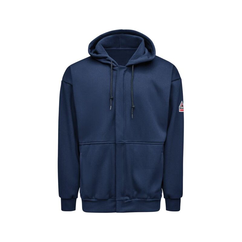 Men's Tall Full-Zip Fleece Hooded Sweatshirt Thumbnail