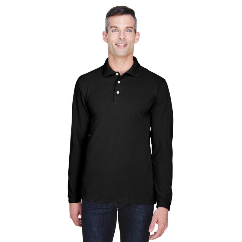 Men's Easy Blend™ Long Sleeve Polo Thumbnail