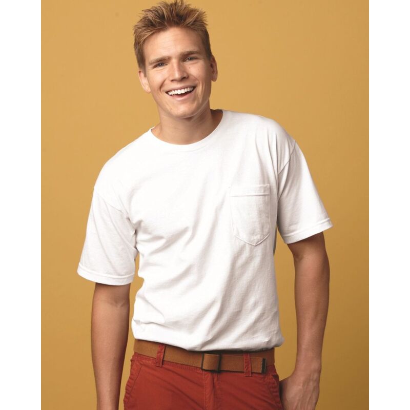 Unisex USA-Made Midweight Pocket T-Shirt Thumbnail