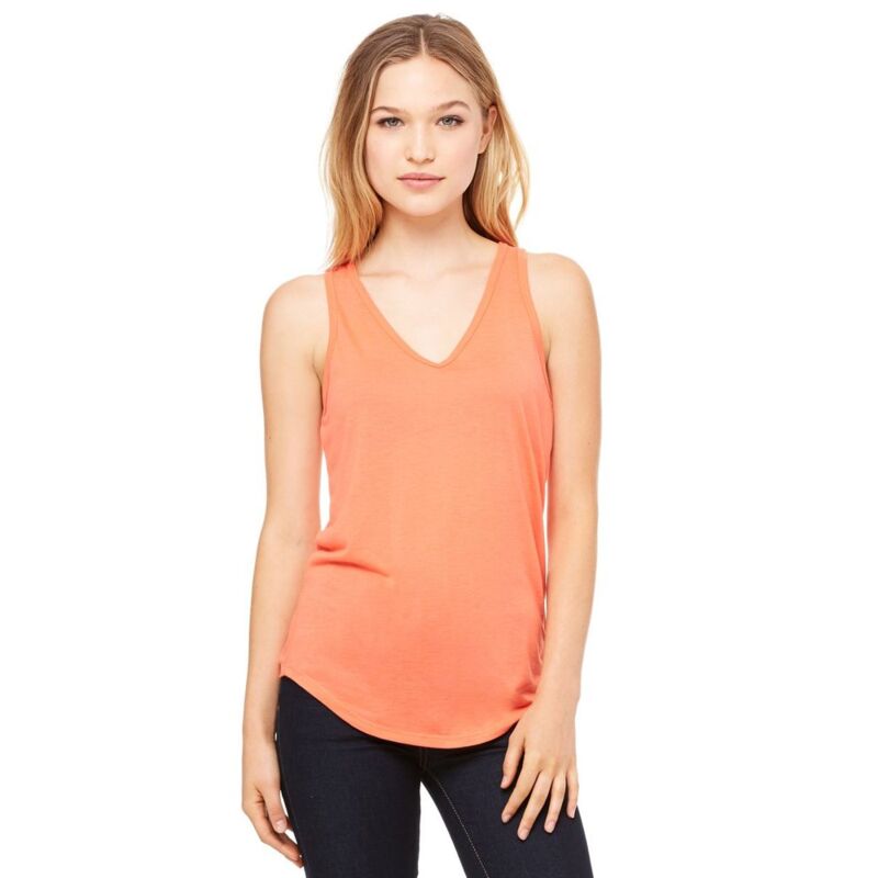 Women's Flowy V-Neck Tank Thumbnail