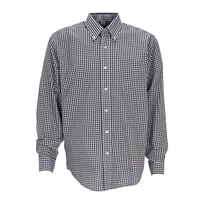 Easy-Care Gingham Check Shirt Thumbnail