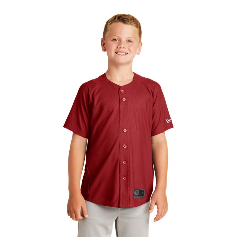 Youth Diamond Era Full Button Jersey Thumbnail
