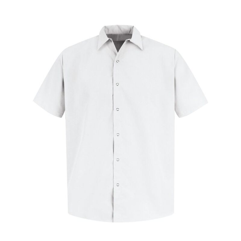 Men's Specialized Pocketless Polyester Work Shirt Thumbnail