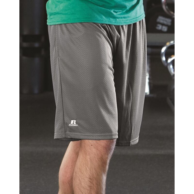 Men&#39;s 9&quot; Dri-Power® Tricot Mesh Shorts with Pockets Thumbnail