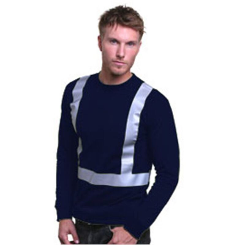 Men's USA-Made Hi-Visibility Long Sleeve T-Shirt Thumbnail