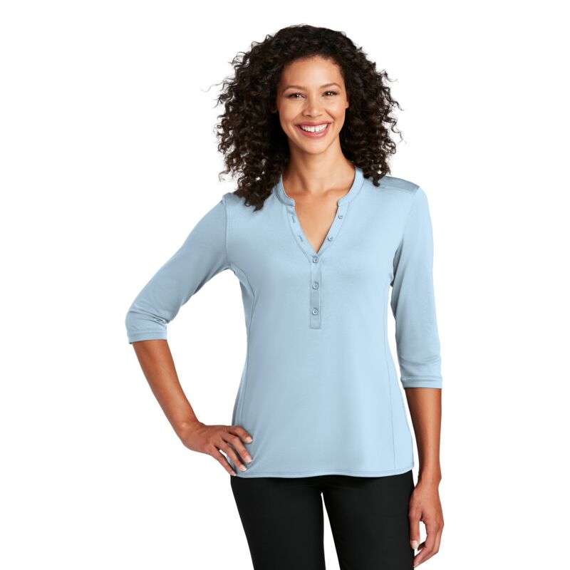 Ladies UV Choice Pique Henley Thumbnail