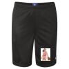 Unisex Polyester Mesh 9" Shorts with Pockets Thumbnail