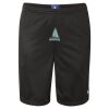 Unisex Polyester Mesh 9" Shorts with Pockets Thumbnail