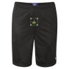 Unisex Polyester Mesh 9" Shorts with Pockets Thumbnail