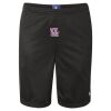Unisex Polyester Mesh 9" Shorts with Pockets Thumbnail