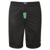 Unisex Polyester Mesh 9" Shorts with Pockets Thumbnail