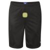 Unisex Polyester Mesh 9" Shorts with Pockets Thumbnail