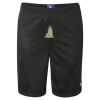 Unisex Polyester Mesh 9" Shorts with Pockets Thumbnail