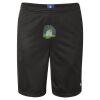 Unisex Polyester Mesh 9" Shorts with Pockets Thumbnail