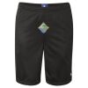 Unisex Polyester Mesh 9" Shorts with Pockets Thumbnail
