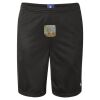 Unisex Polyester Mesh 9" Shorts with Pockets Thumbnail