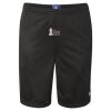 Unisex Polyester Mesh 9" Shorts with Pockets Thumbnail