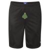 Unisex Polyester Mesh 9" Shorts with Pockets Thumbnail