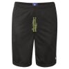 Unisex Polyester Mesh 9" Shorts with Pockets Thumbnail