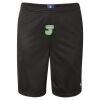 Unisex Polyester Mesh 9" Shorts with Pockets Thumbnail