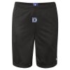 Unisex Polyester Mesh 9" Shorts with Pockets Thumbnail