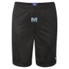 Unisex Polyester Mesh 9" Shorts with Pockets Thumbnail