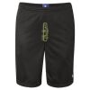 Unisex Polyester Mesh 9" Shorts with Pockets Thumbnail