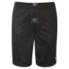 Unisex Polyester Mesh 9" Shorts with Pockets Thumbnail