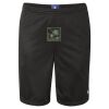 Unisex Polyester Mesh 9" Shorts with Pockets Thumbnail