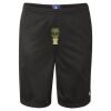 Unisex Polyester Mesh 9" Shorts with Pockets Thumbnail