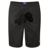 Unisex Polyester Mesh 9" Shorts with Pockets Thumbnail